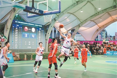 赛中, 广东队一日